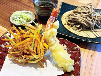 草加市の玄蕎麦しんがり