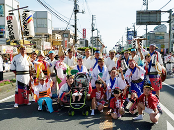 朝日さわやか連・コスモス連・八潮飛潮連